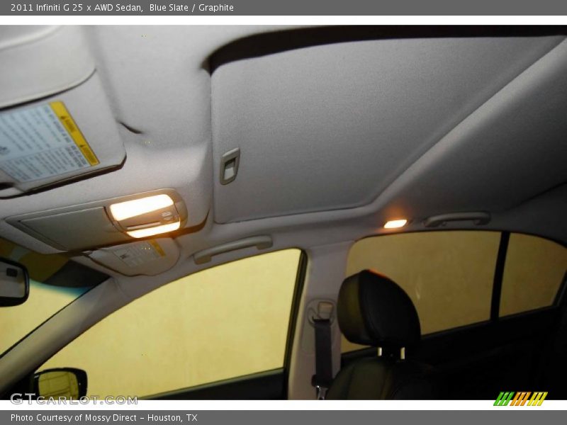 Blue Slate / Graphite 2011 Infiniti G 25 x AWD Sedan