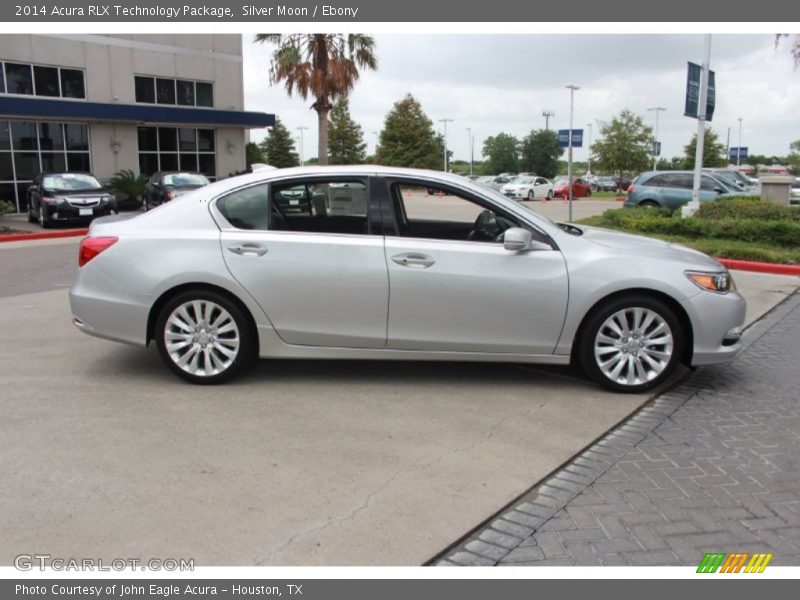 Silver Moon / Ebony 2014 Acura RLX Technology Package