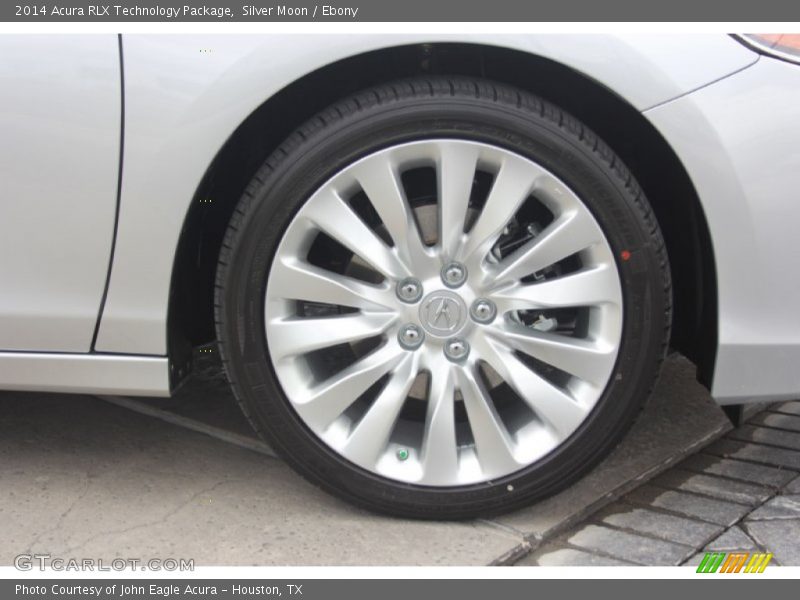 Silver Moon / Ebony 2014 Acura RLX Technology Package