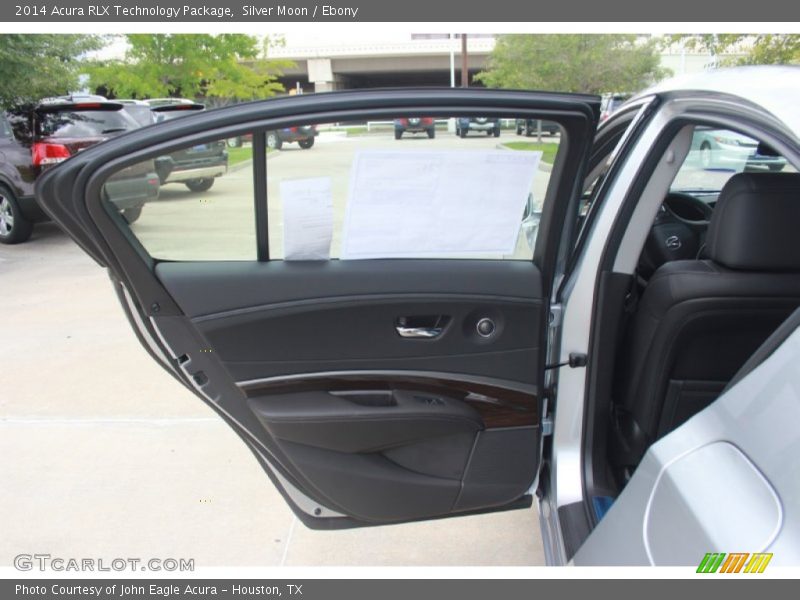 Silver Moon / Ebony 2014 Acura RLX Technology Package
