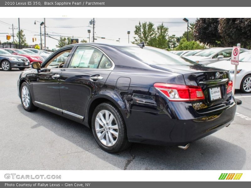 Black Sapphire Pearl / Parchment 2010 Lexus ES 350