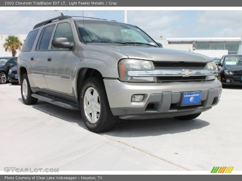 Light Pewter Metallic / Gray 2003 Chevrolet TrailBlazer EXT LT