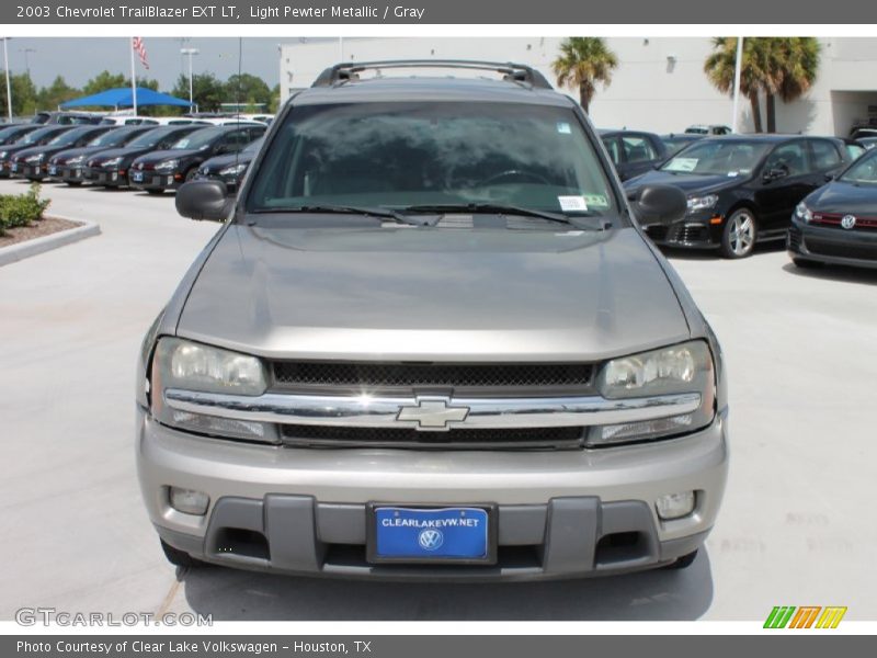 Light Pewter Metallic / Gray 2003 Chevrolet TrailBlazer EXT LT