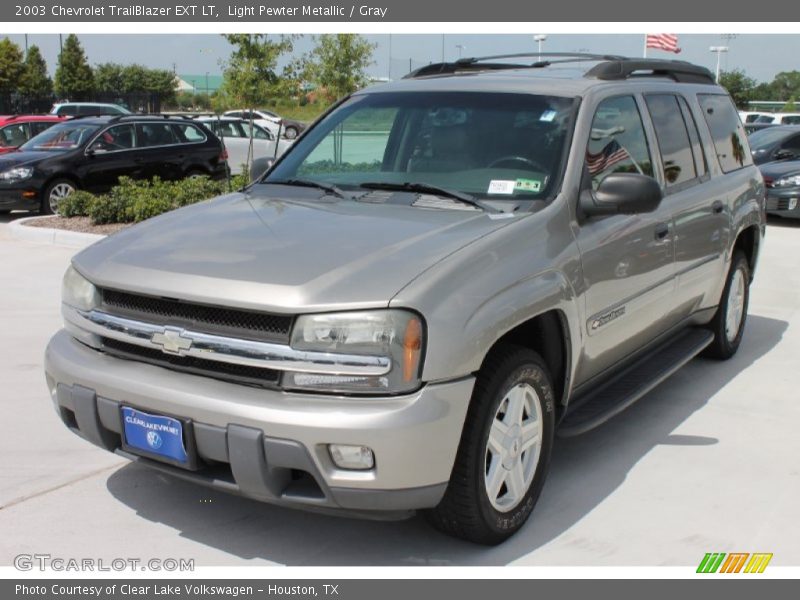 Light Pewter Metallic / Gray 2003 Chevrolet TrailBlazer EXT LT