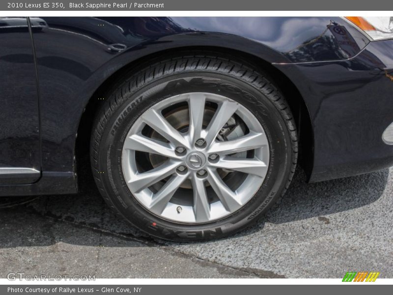 Black Sapphire Pearl / Parchment 2010 Lexus ES 350