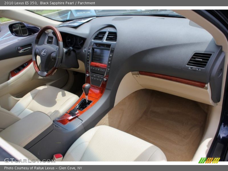 Black Sapphire Pearl / Parchment 2010 Lexus ES 350