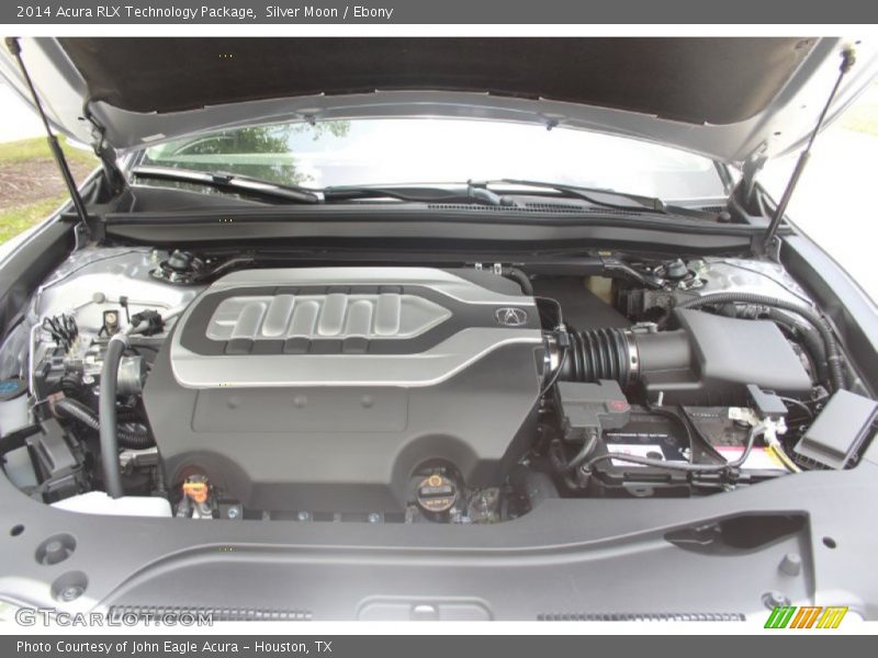 Silver Moon / Ebony 2014 Acura RLX Technology Package
