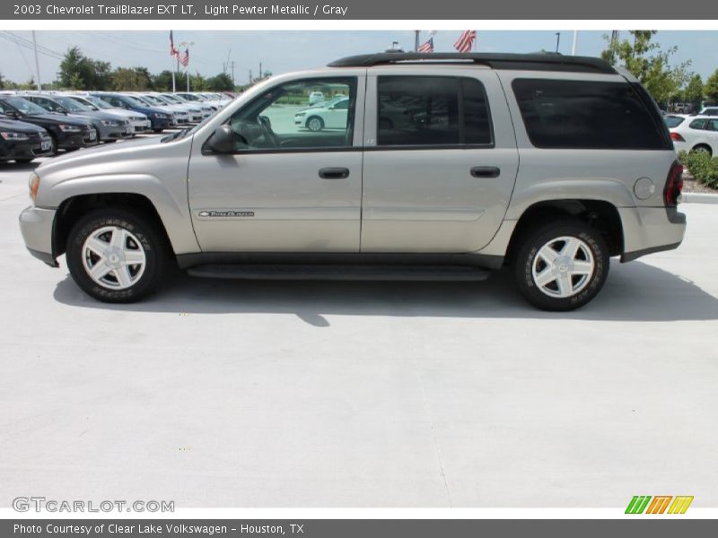 Light Pewter Metallic / Gray 2003 Chevrolet TrailBlazer EXT LT