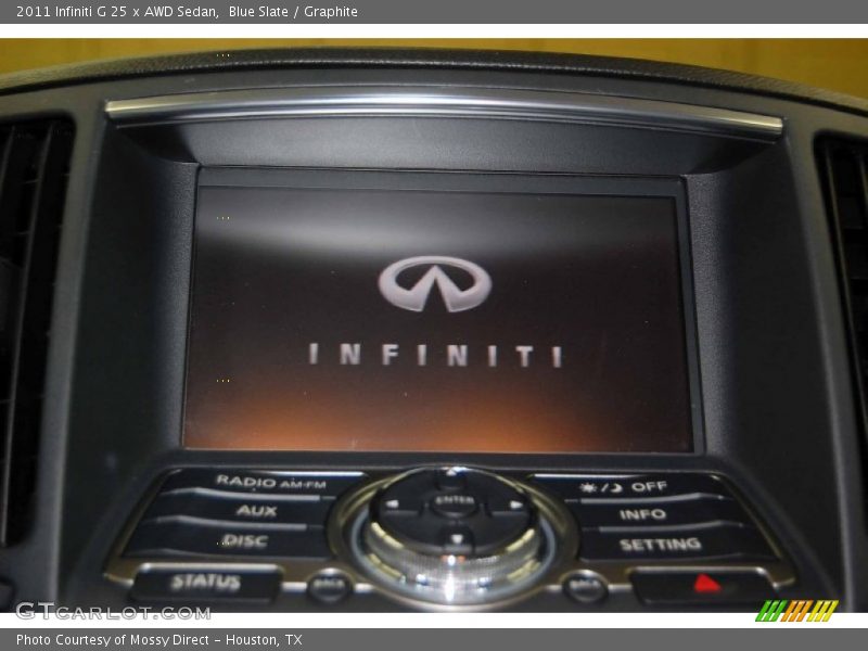 Blue Slate / Graphite 2011 Infiniti G 25 x AWD Sedan