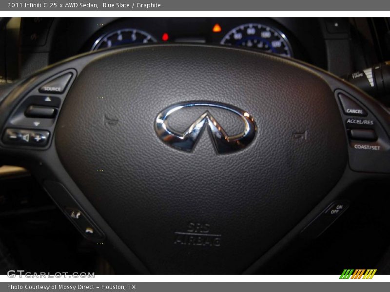 Blue Slate / Graphite 2011 Infiniti G 25 x AWD Sedan