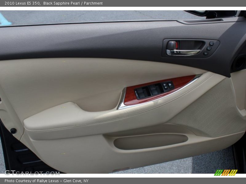 Black Sapphire Pearl / Parchment 2010 Lexus ES 350