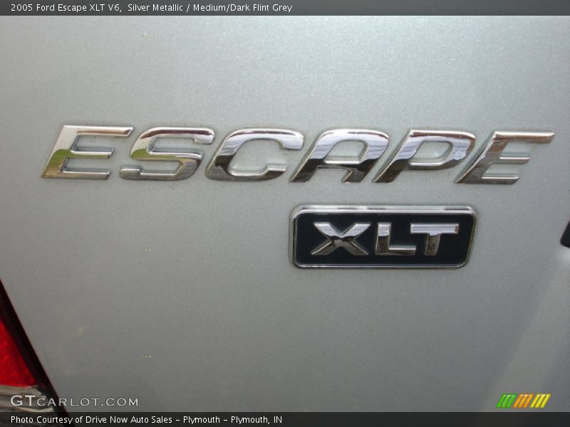 Silver Metallic / Medium/Dark Flint Grey 2005 Ford Escape XLT V6