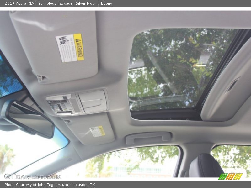 Silver Moon / Ebony 2014 Acura RLX Technology Package