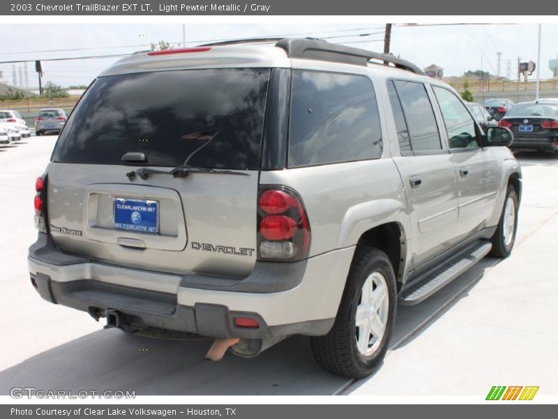 Light Pewter Metallic / Gray 2003 Chevrolet TrailBlazer EXT LT