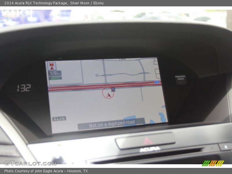 Silver Moon / Ebony 2014 Acura RLX Technology Package