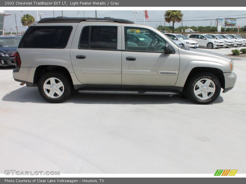 Light Pewter Metallic / Gray 2003 Chevrolet TrailBlazer EXT LT
