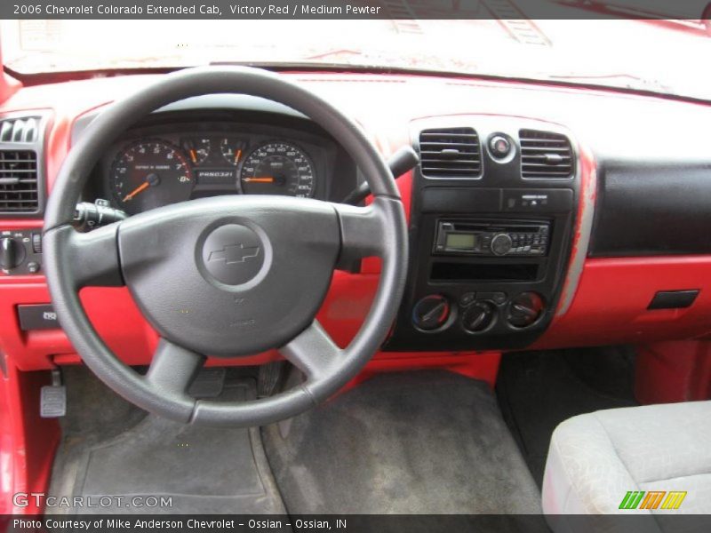 Victory Red / Medium Pewter 2006 Chevrolet Colorado Extended Cab