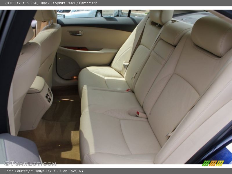 Black Sapphire Pearl / Parchment 2010 Lexus ES 350
