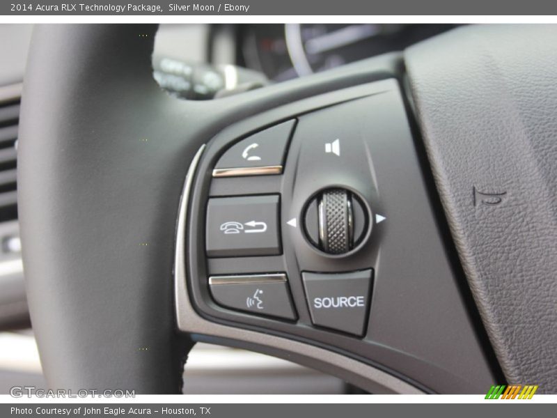 Silver Moon / Ebony 2014 Acura RLX Technology Package