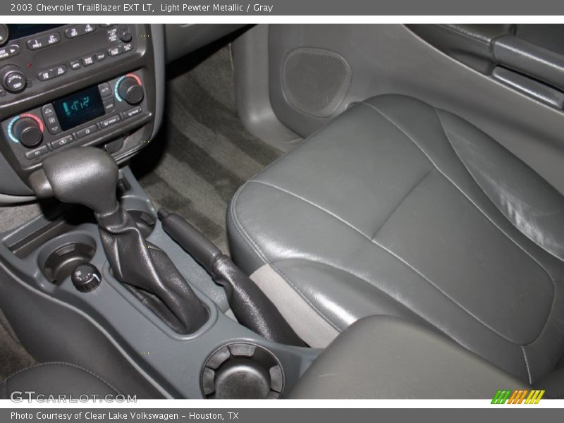 Light Pewter Metallic / Gray 2003 Chevrolet TrailBlazer EXT LT