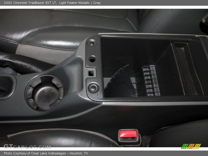 Light Pewter Metallic / Gray 2003 Chevrolet TrailBlazer EXT LT