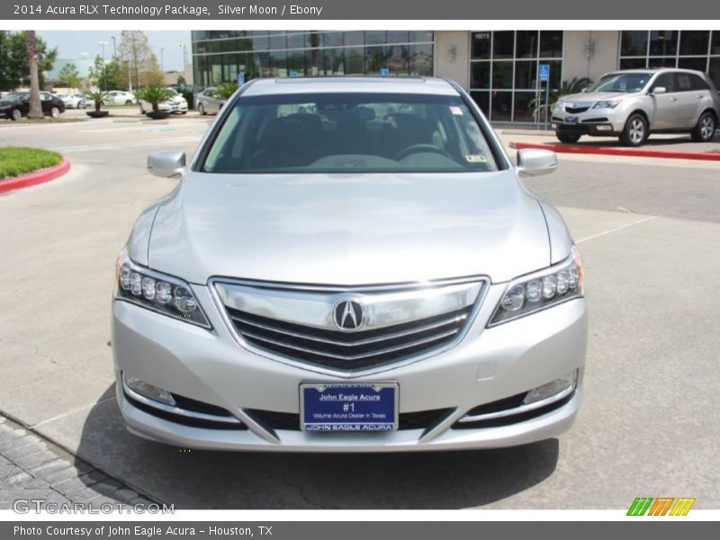 Silver Moon / Ebony 2014 Acura RLX Technology Package