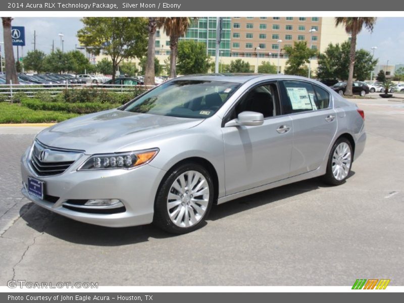 Silver Moon / Ebony 2014 Acura RLX Technology Package