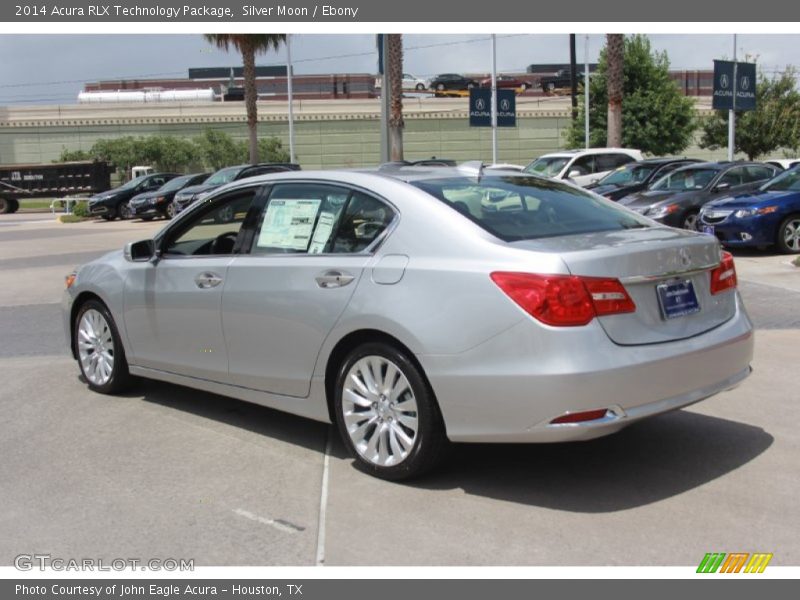 Silver Moon / Ebony 2014 Acura RLX Technology Package