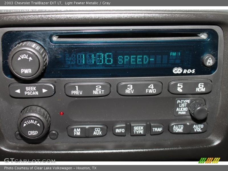 Light Pewter Metallic / Gray 2003 Chevrolet TrailBlazer EXT LT