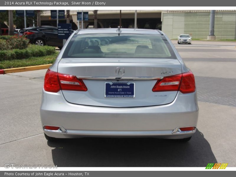Silver Moon / Ebony 2014 Acura RLX Technology Package