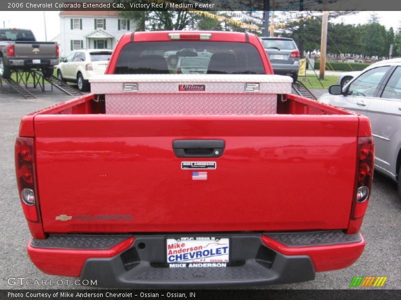 Victory Red / Medium Pewter 2006 Chevrolet Colorado Extended Cab