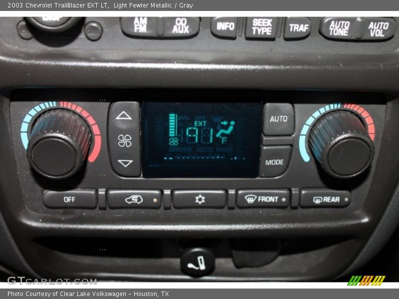 Light Pewter Metallic / Gray 2003 Chevrolet TrailBlazer EXT LT