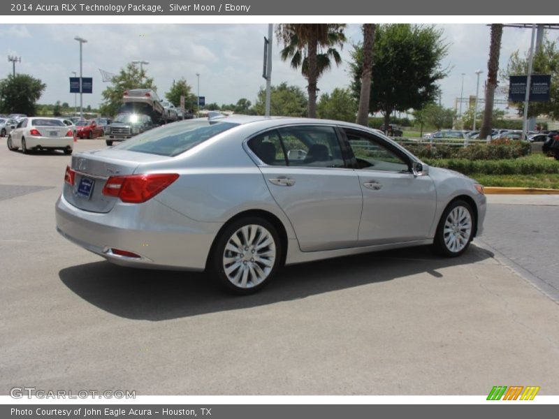 Silver Moon / Ebony 2014 Acura RLX Technology Package
