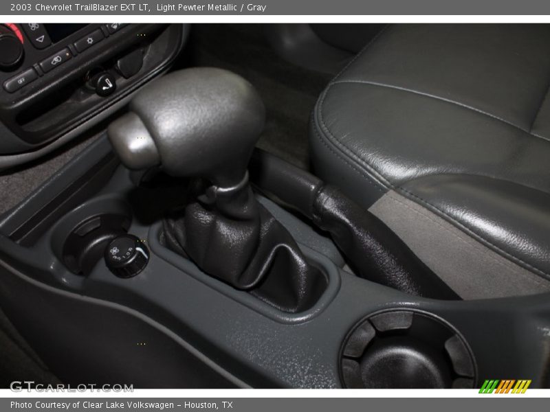 Light Pewter Metallic / Gray 2003 Chevrolet TrailBlazer EXT LT