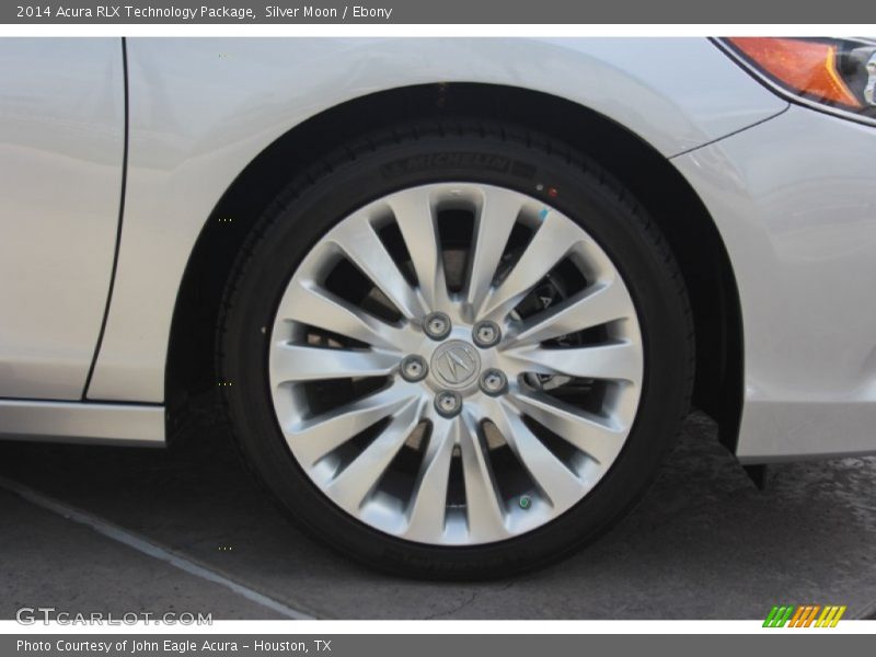 Silver Moon / Ebony 2014 Acura RLX Technology Package