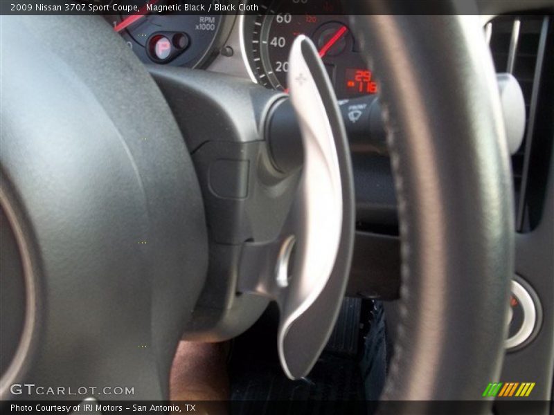 Magnetic Black / Black Cloth 2009 Nissan 370Z Sport Coupe