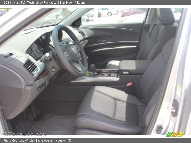 Silver Moon / Ebony 2014 Acura RLX Technology Package