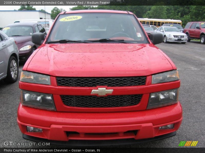 Victory Red / Medium Pewter 2006 Chevrolet Colorado Extended Cab