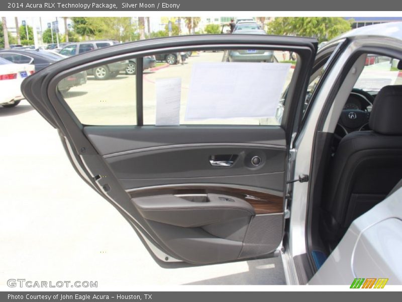 Silver Moon / Ebony 2014 Acura RLX Technology Package
