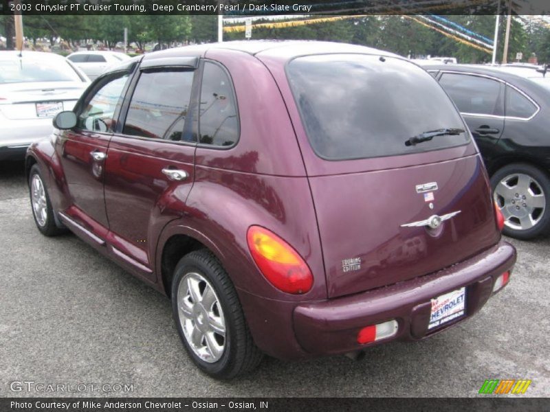Deep Cranberry Pearl / Dark Slate Gray 2003 Chrysler PT Cruiser Touring