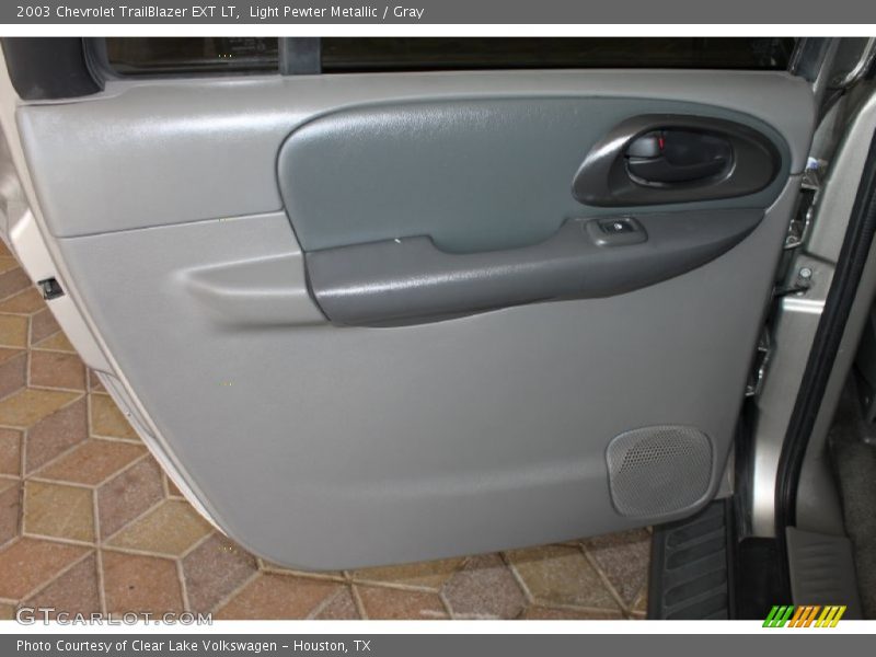 Light Pewter Metallic / Gray 2003 Chevrolet TrailBlazer EXT LT