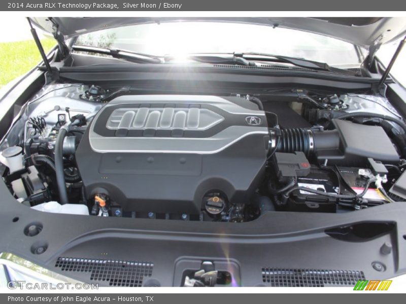 Silver Moon / Ebony 2014 Acura RLX Technology Package