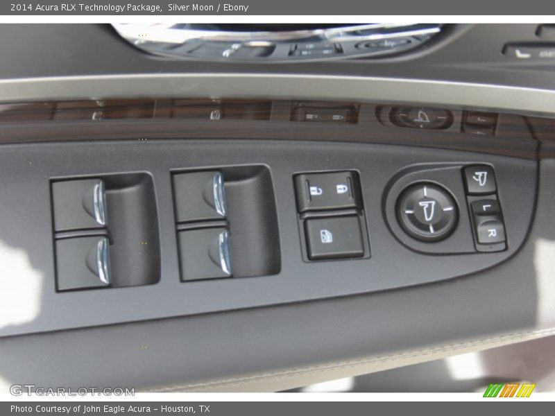 Silver Moon / Ebony 2014 Acura RLX Technology Package