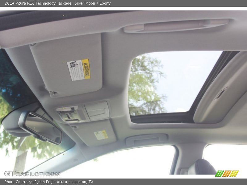 Silver Moon / Ebony 2014 Acura RLX Technology Package