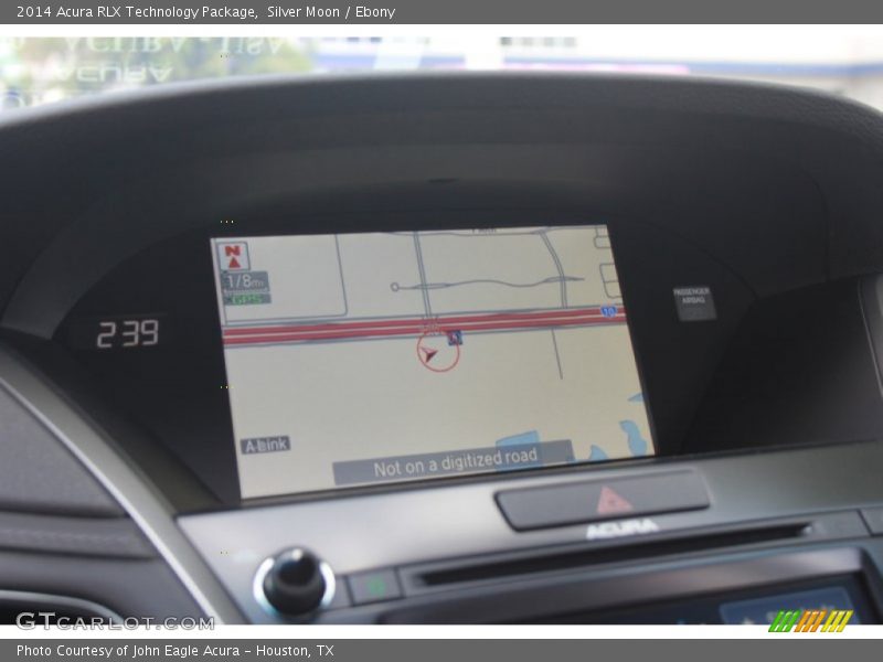 Silver Moon / Ebony 2014 Acura RLX Technology Package