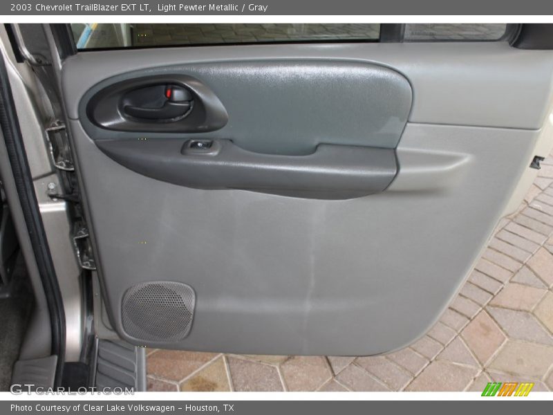 Light Pewter Metallic / Gray 2003 Chevrolet TrailBlazer EXT LT