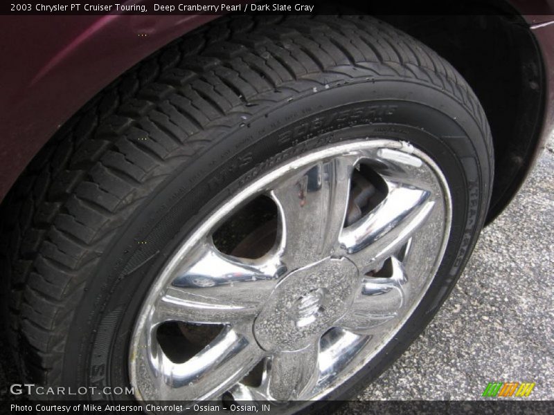 Deep Cranberry Pearl / Dark Slate Gray 2003 Chrysler PT Cruiser Touring