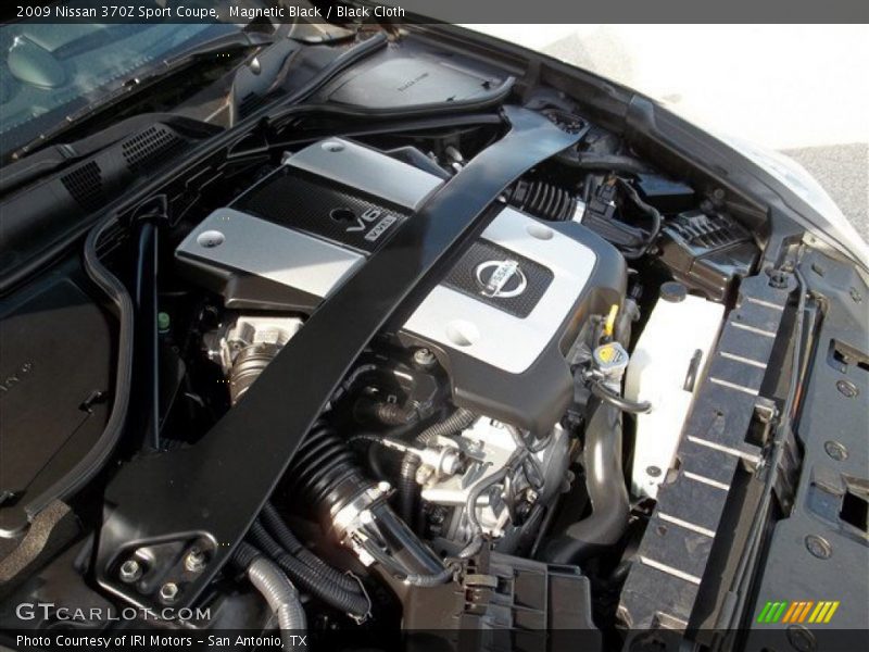 Magnetic Black / Black Cloth 2009 Nissan 370Z Sport Coupe
