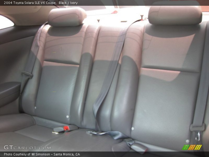 Black / Ivory 2004 Toyota Solara SLE V6 Coupe
