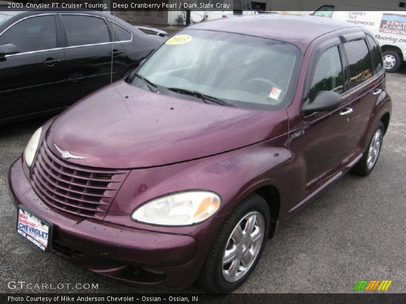 Deep Cranberry Pearl / Dark Slate Gray 2003 Chrysler PT Cruiser Touring